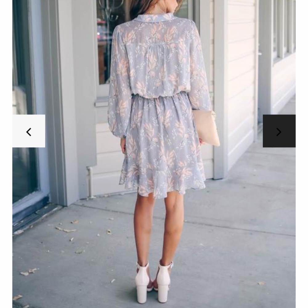 NWT Vici wrap style shirt dress - Picture 6 of 8